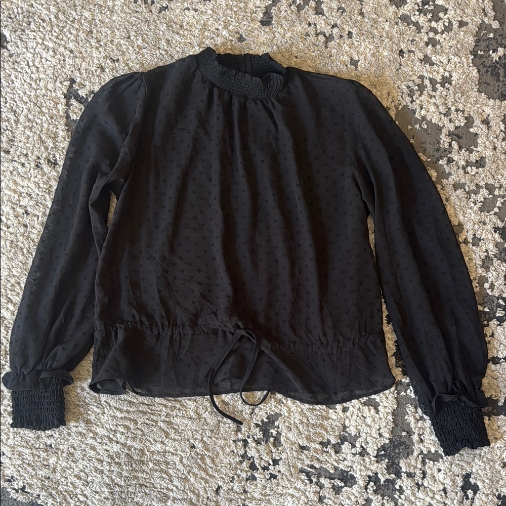 Elegant Black Women's Top H&M